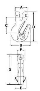 Clevis Grab Hook infoCradle